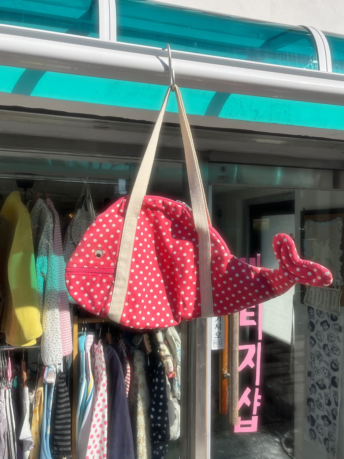 캐드키드슨 도트 물고기 숄더백 🐟 상품이미지1