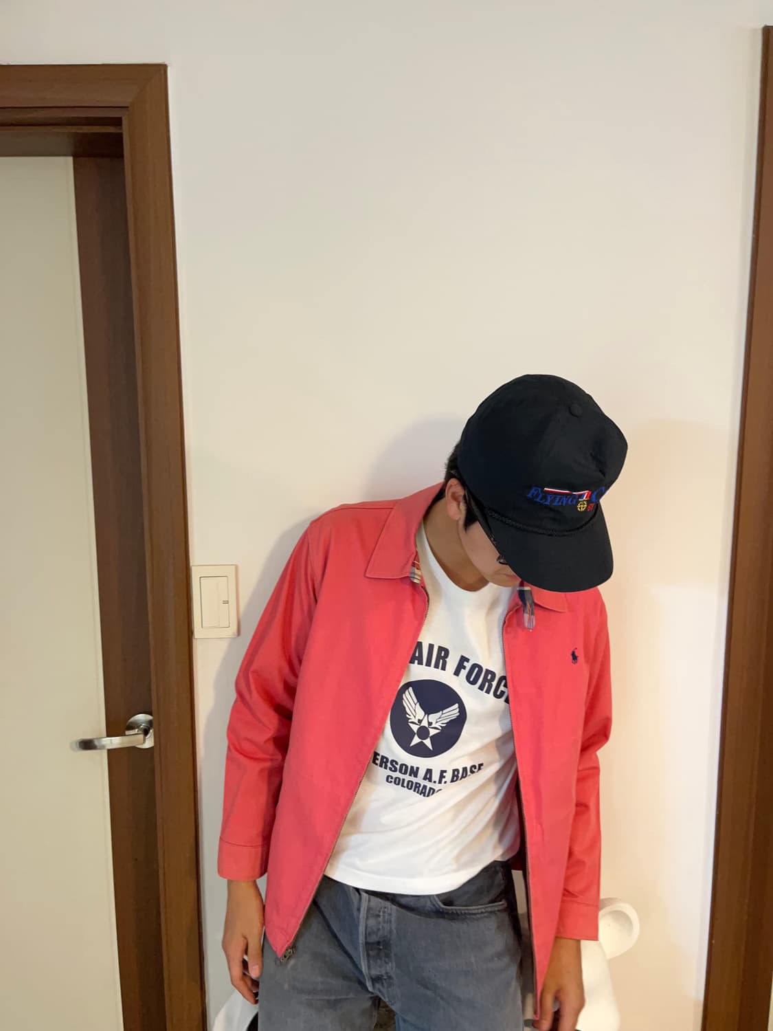폴로 핑크 빈티지 자켓. 상품이미지9