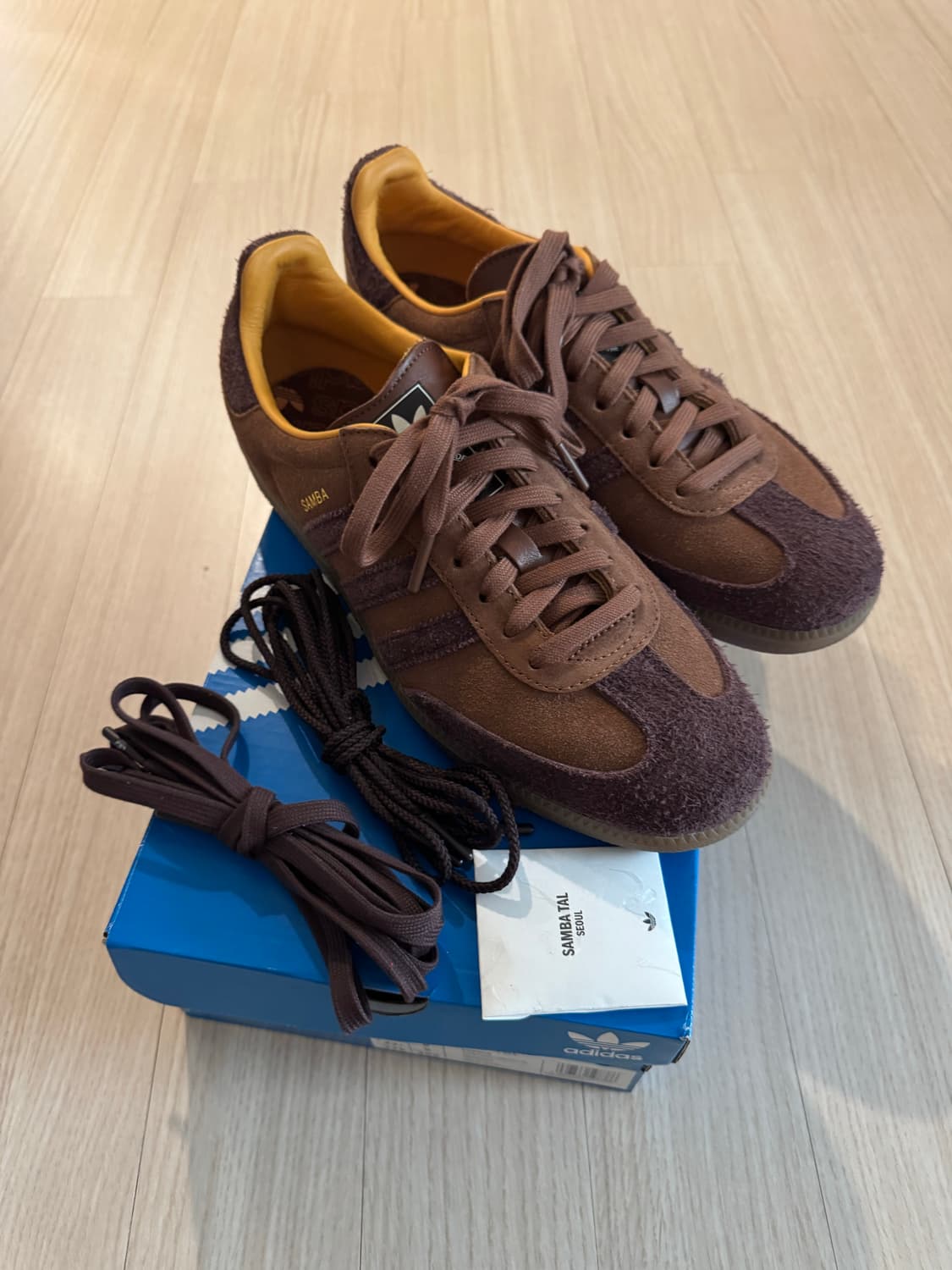 아디다스 삼바 탈 og 브라운 275 상품이미지1