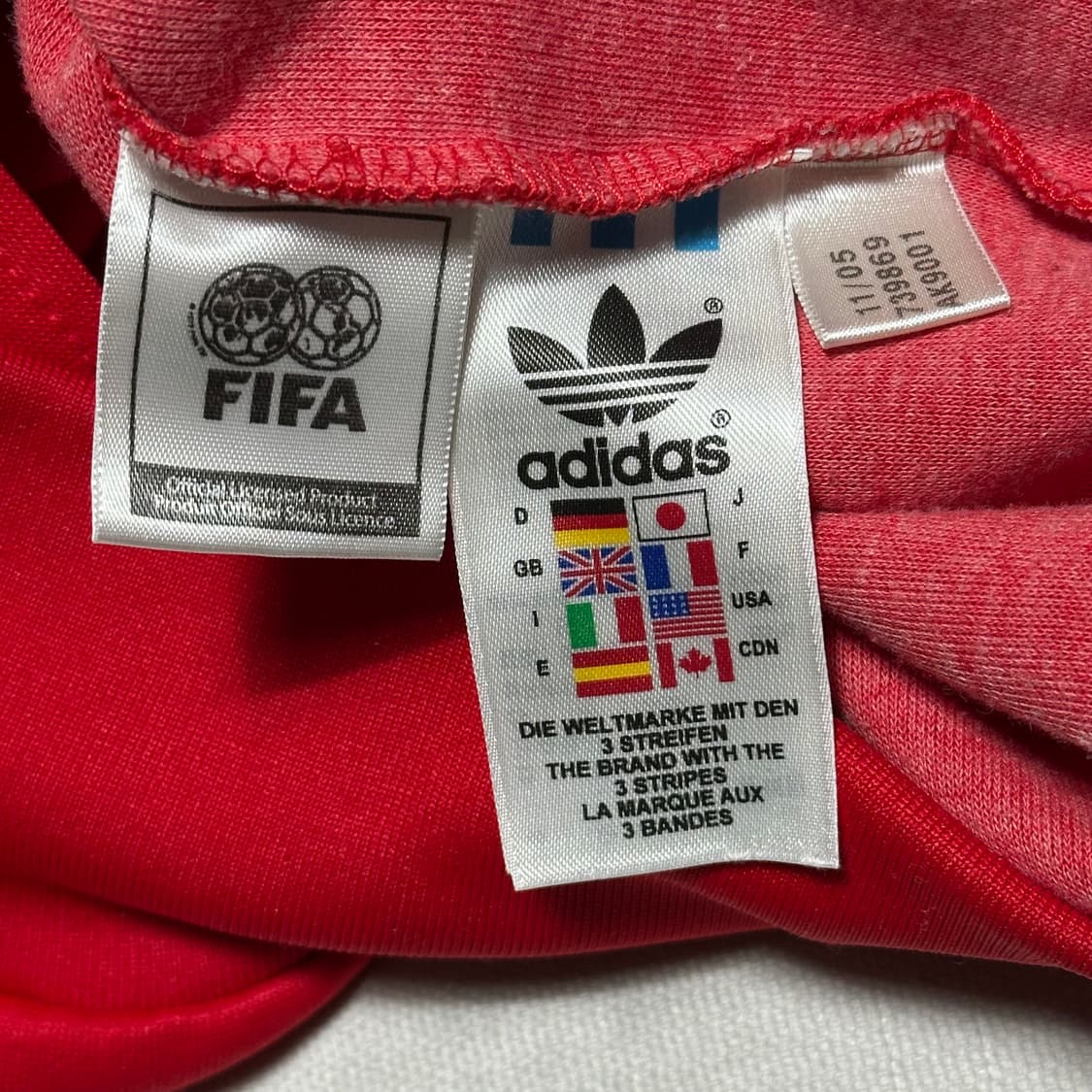 100 아디다스 스페인 국가대표 레드 트랙탑 상품이미지6