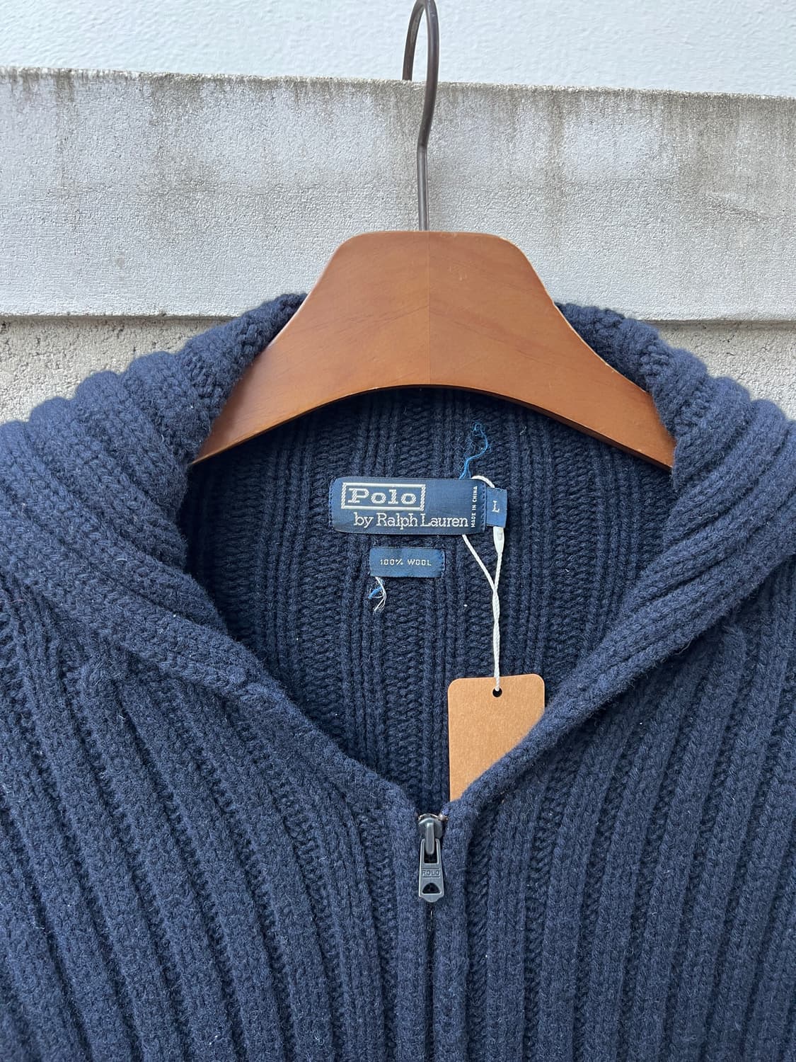 1990/00s POLO RALPH LAUREN 폴로니트집업가디건 상품이미지6