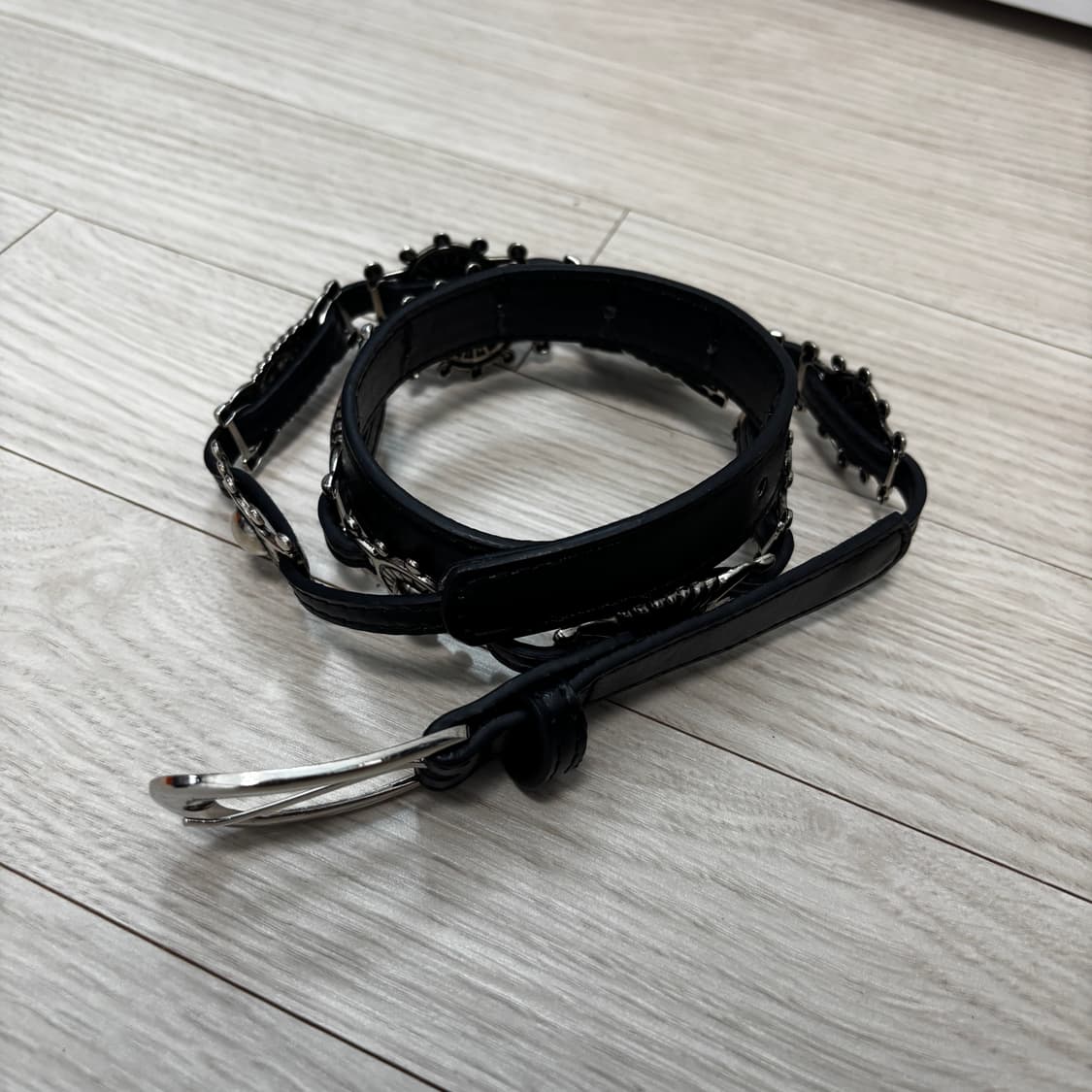 [새상품] 빈티지 레더 벨트 상품이미지6