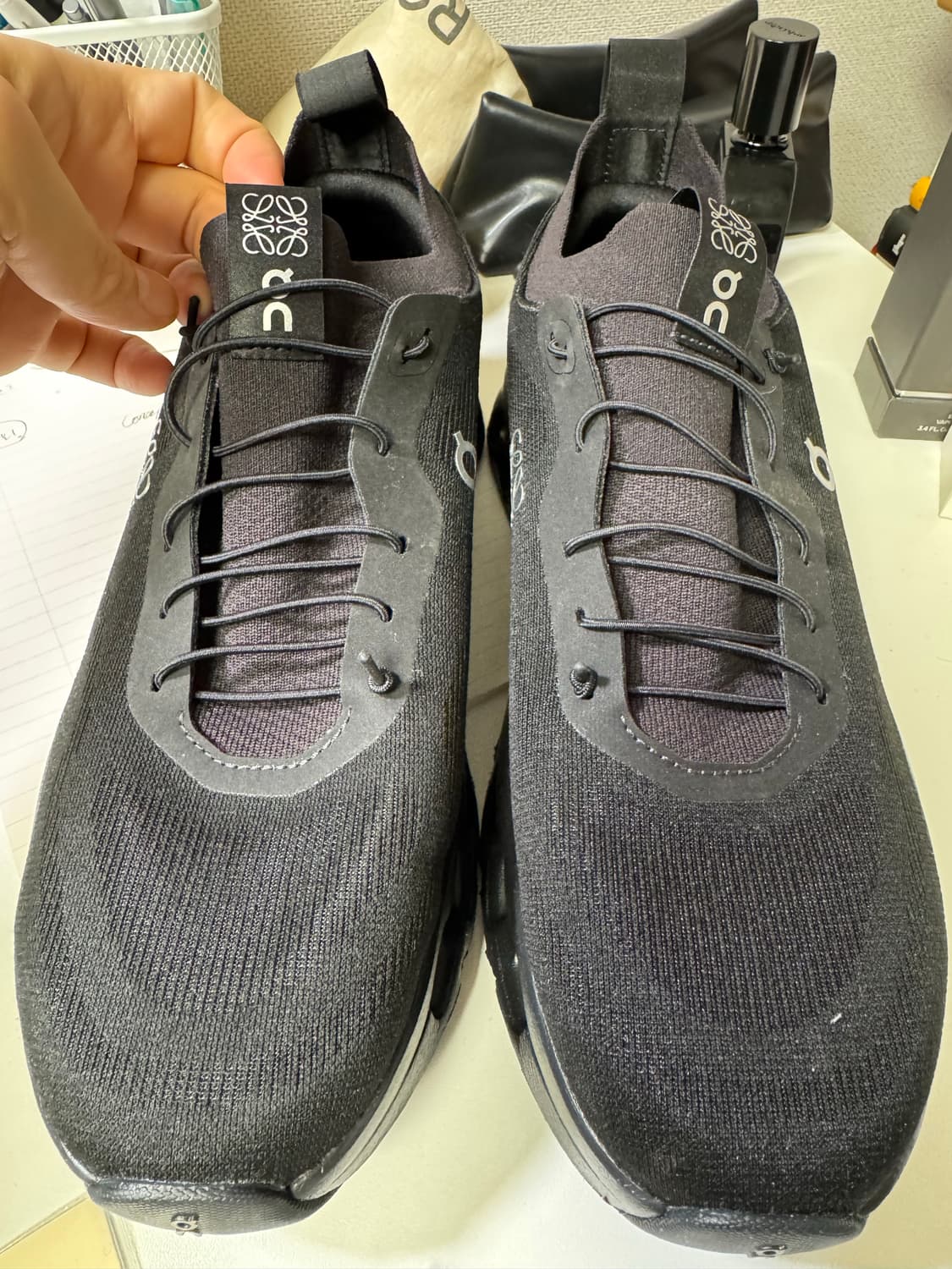 온러닝 로에베 클라우드틸트 올블랙 42.5 (275) 상품이미지4