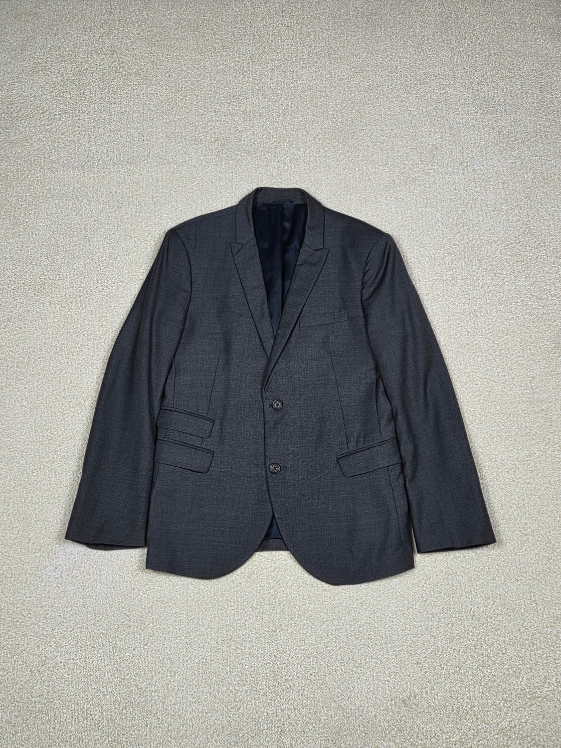 [닐바렛] 울 투버튼 블레이져 자켓 | 00252 상품이미지1