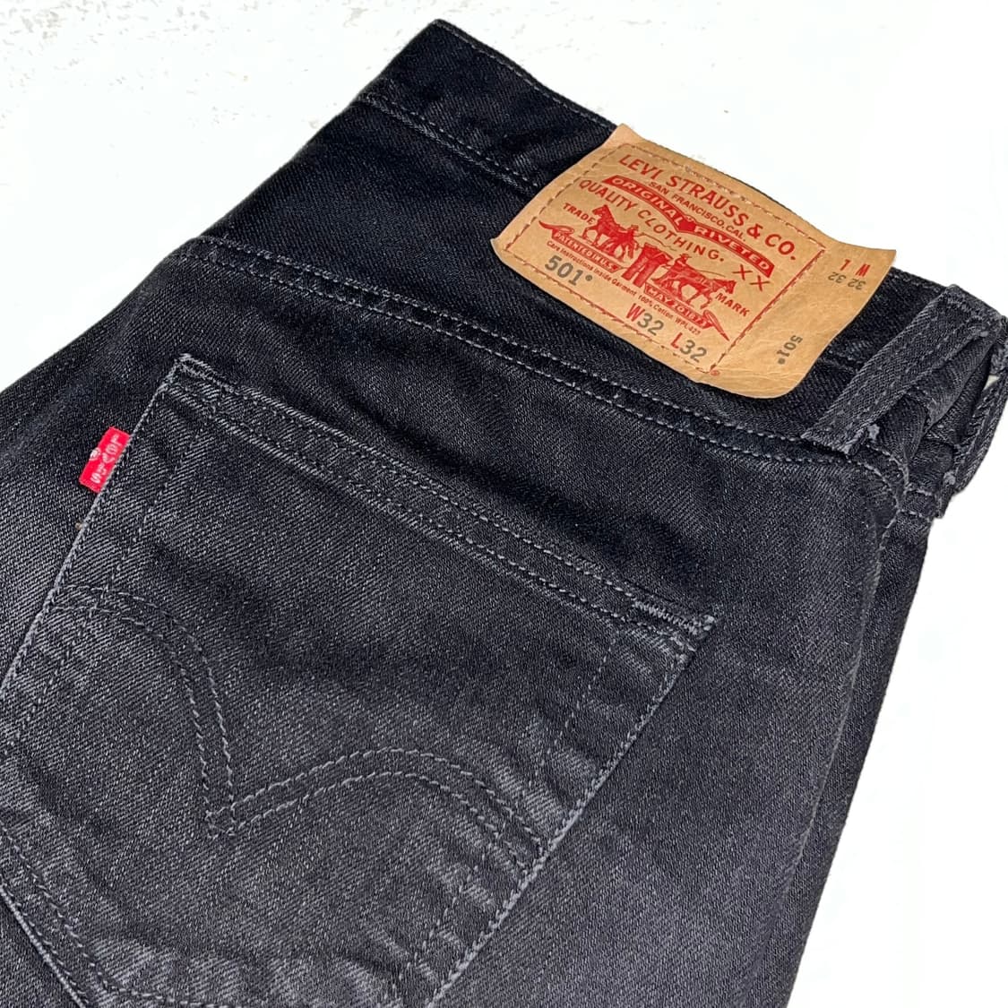 리바이스 501 / 32*32 블랙 상품이미지4