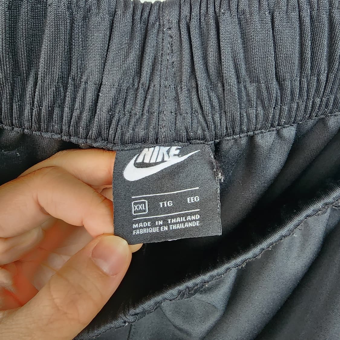 나이키 검정색 사이드 버튼 트랙 팬츠 상품이미지6