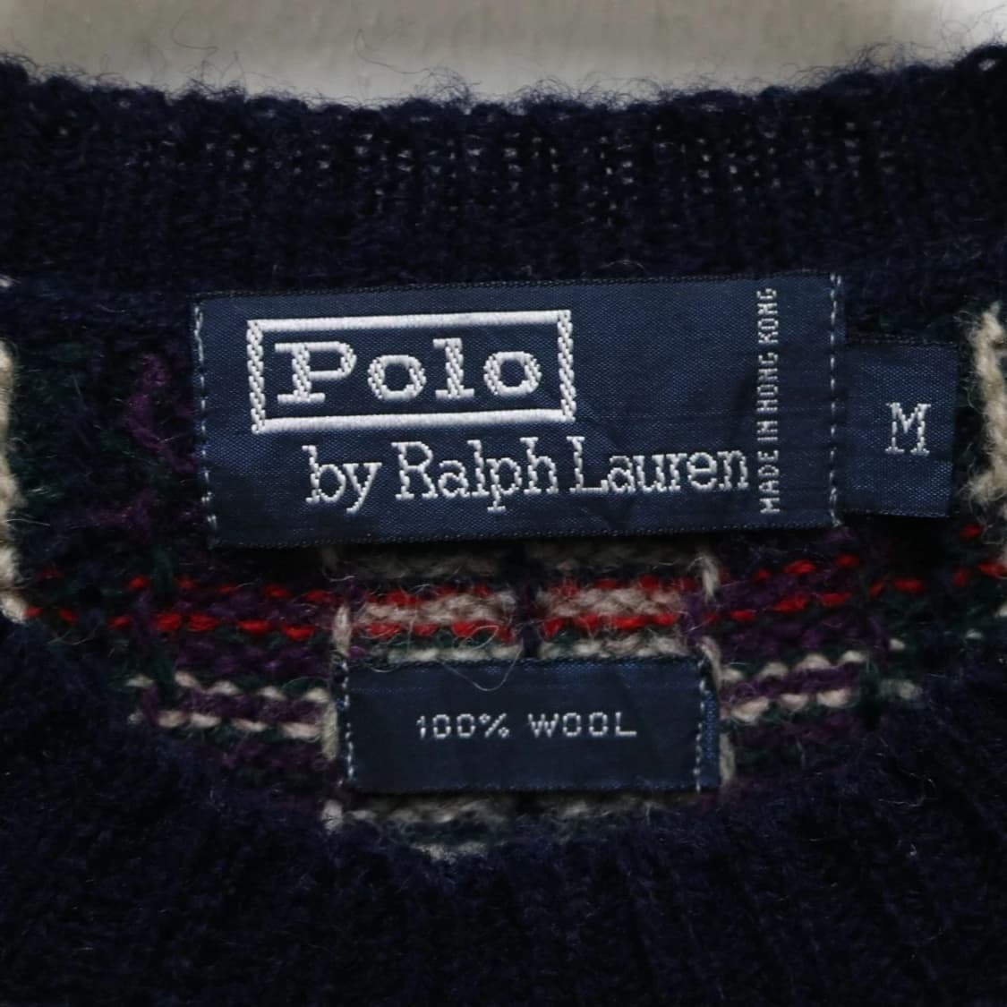 폴로랄프로렌 체크 울 니트 60493 상품이미지6