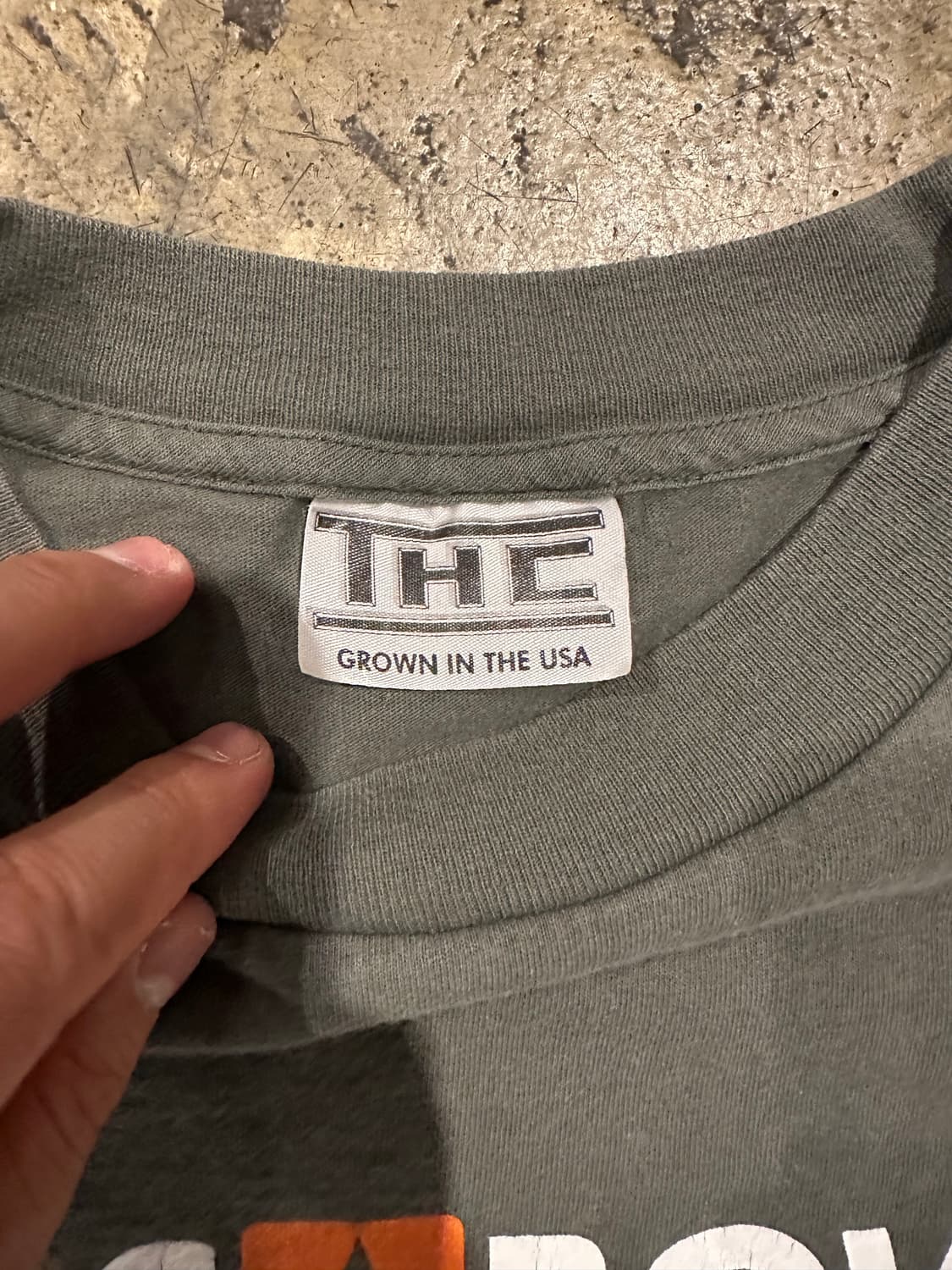빈티지 90s THC 대마 티셔츠  상품이미지4