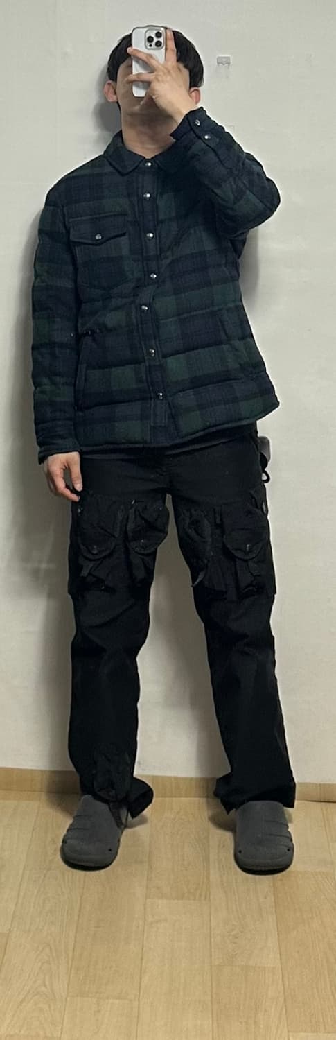 폴로 랄프로렌 타탄 울 블랜드 패딩 자켓 상품이미지6