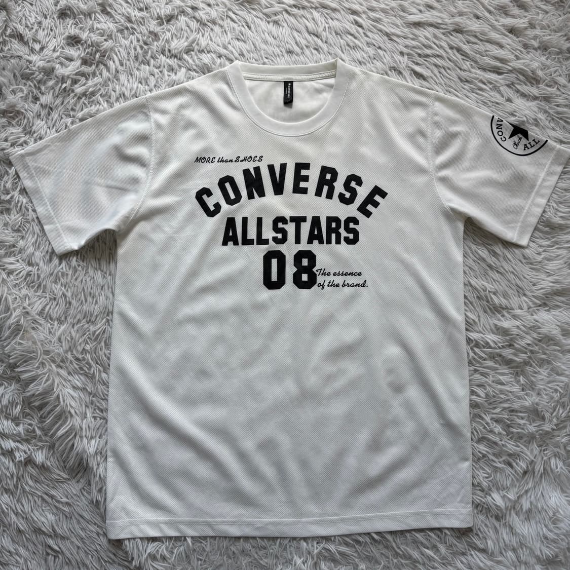 CONVERSE 일본빈티지 기능성 반팔 컨버스 빈티지 반팔티 XL 100 상품이미지2