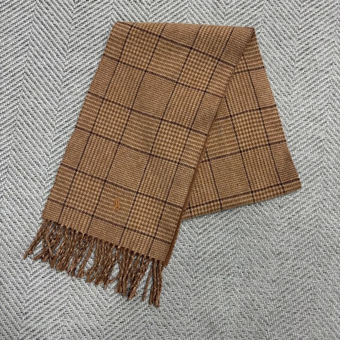 폴로랄프로렌 울블렌디드 체크 머플러 v1546 상품이미지1