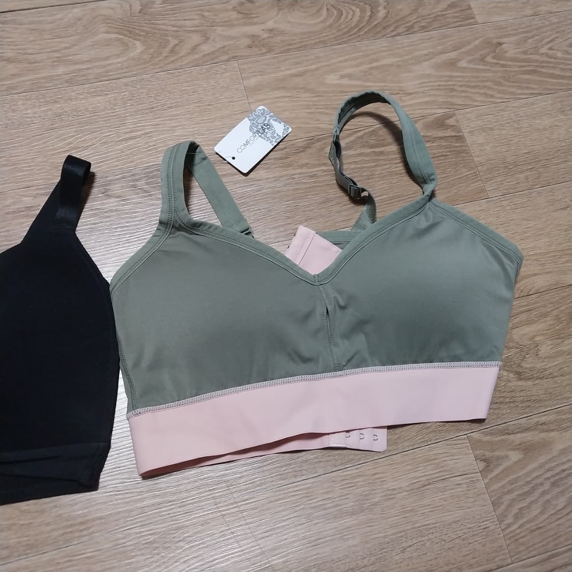 미사용 브라 2벌 95G 노와이어 상품이미지3