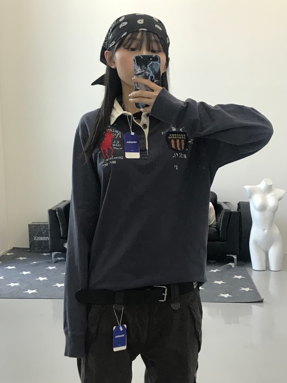 폴로랄프로렌 럭비 카라티 상품이미지1