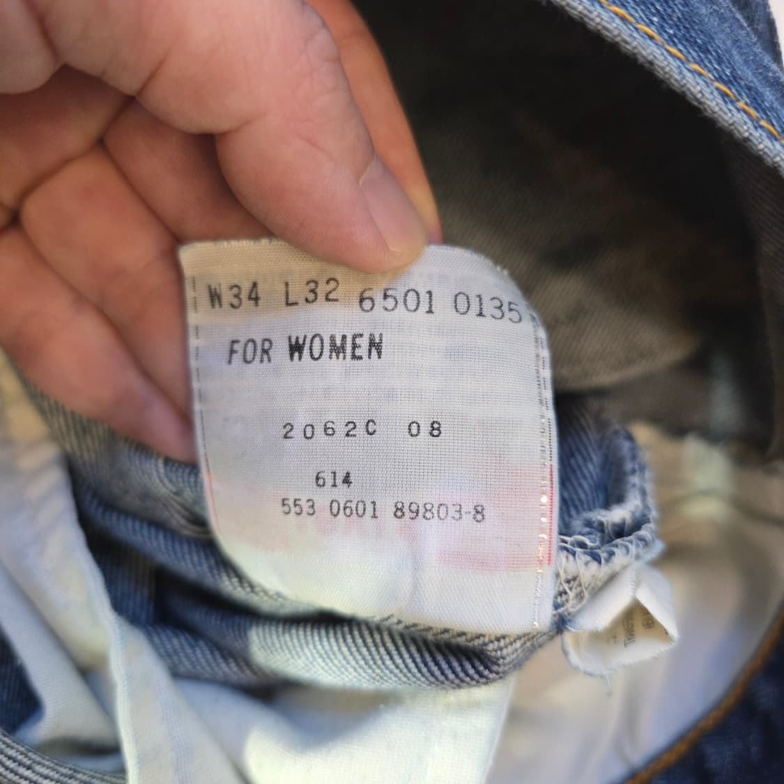[W34L32]00s 리바이스 USA 501 데님 팬츠 상품이미지5