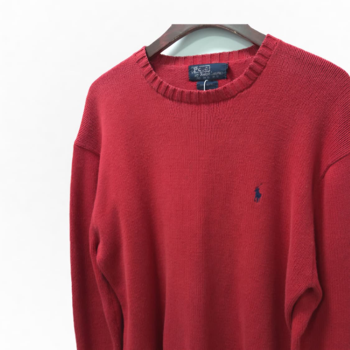 폴로랄프로렌 라운드 레드 니트 100 상품이미지5
