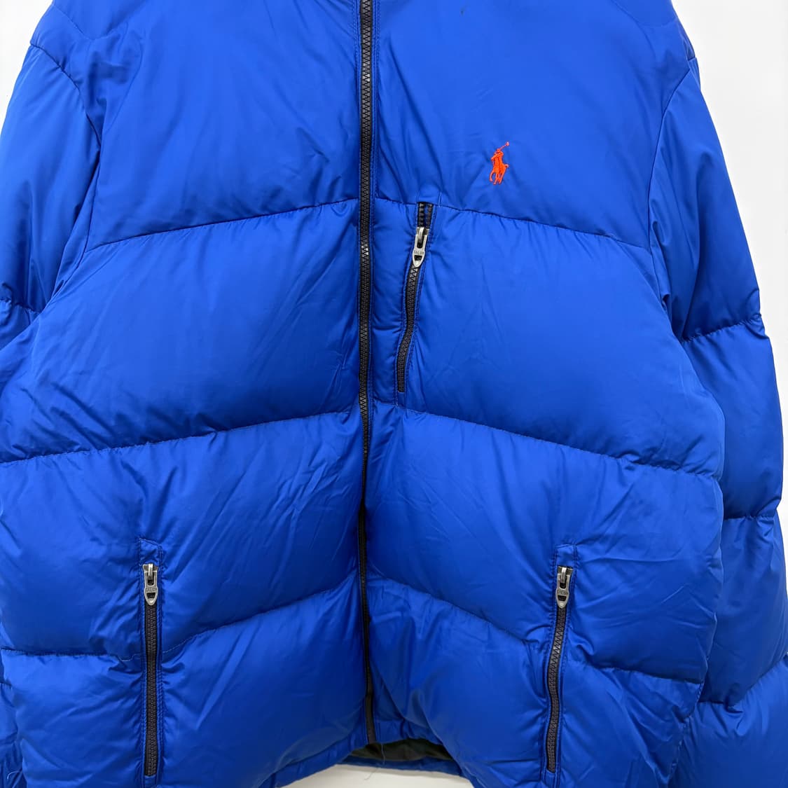 폴로 랄프로렌 블루 패딩 점퍼 남/XL 상품이미지2