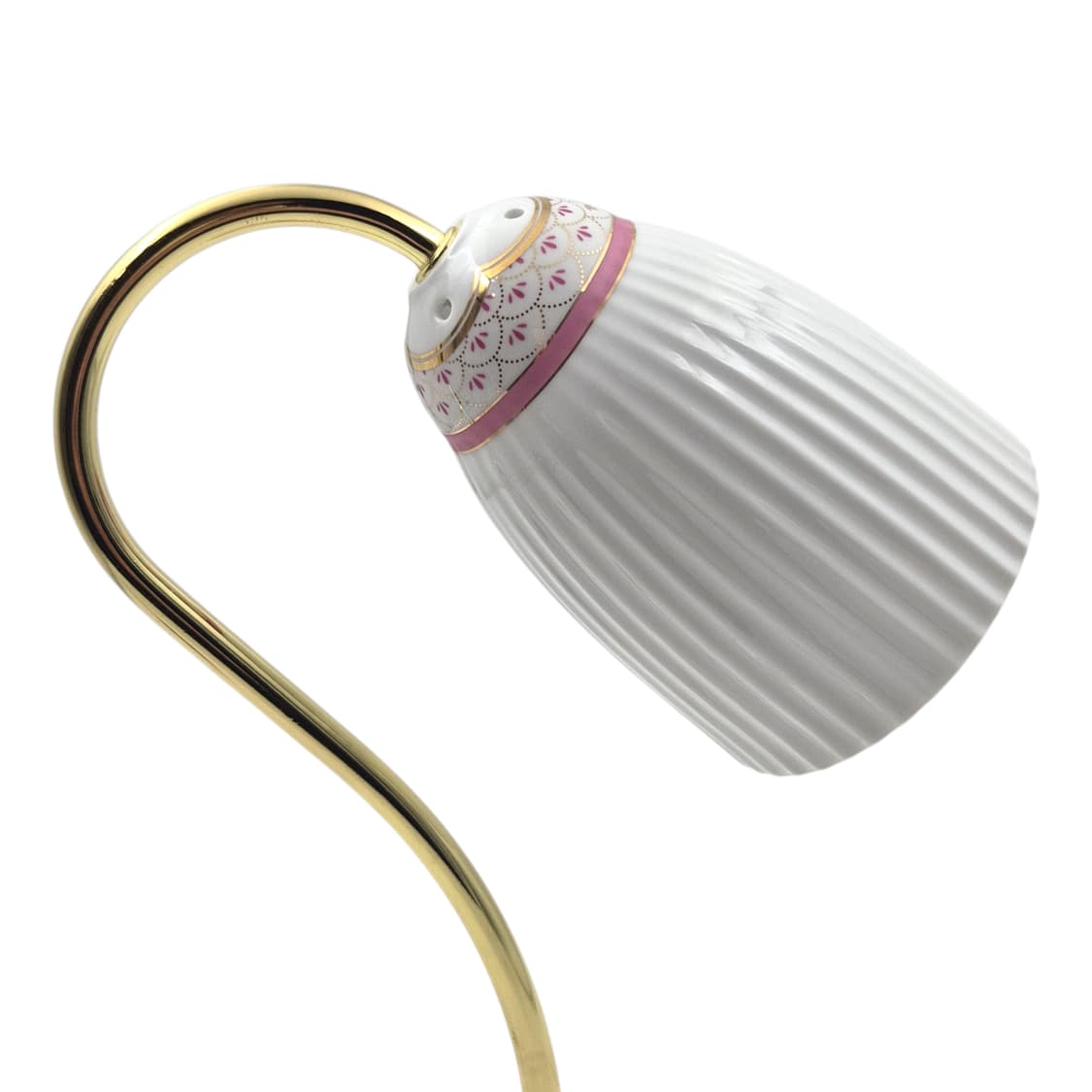 90s 키시마 백자 핑크 플로랄 테이블&램프 세트 상품이미지7