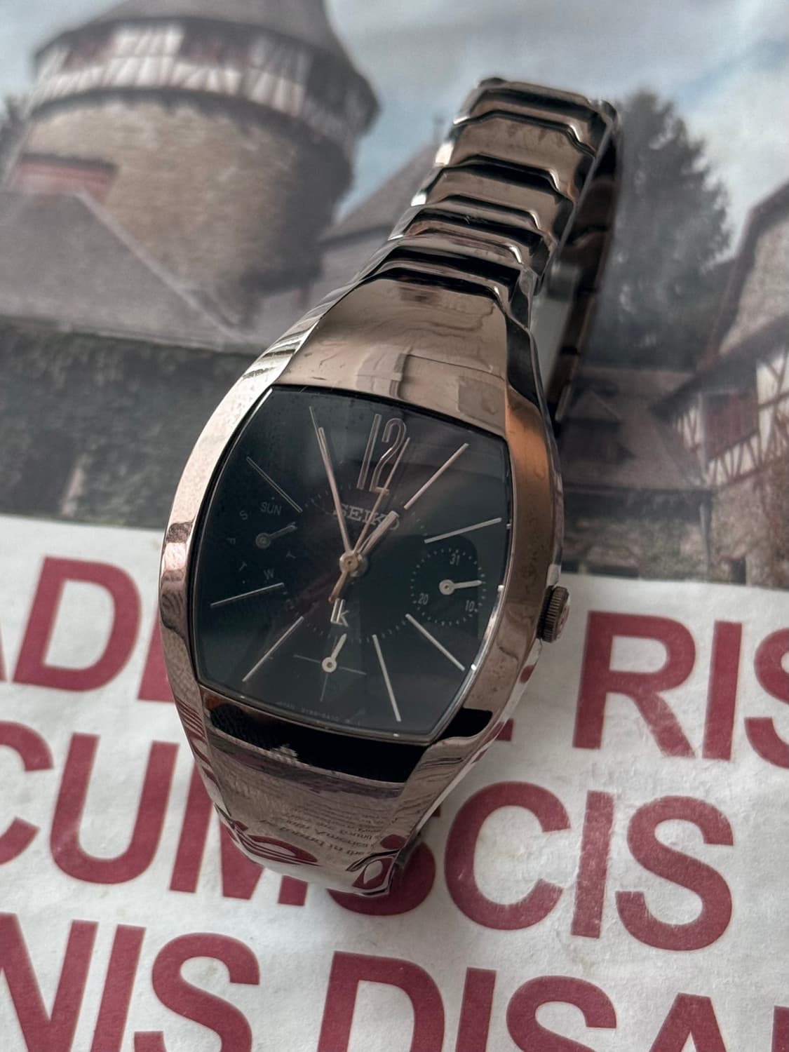 세이코 Seiko 루키아 토노 멀티펑션 로즈골드 상품이미지1