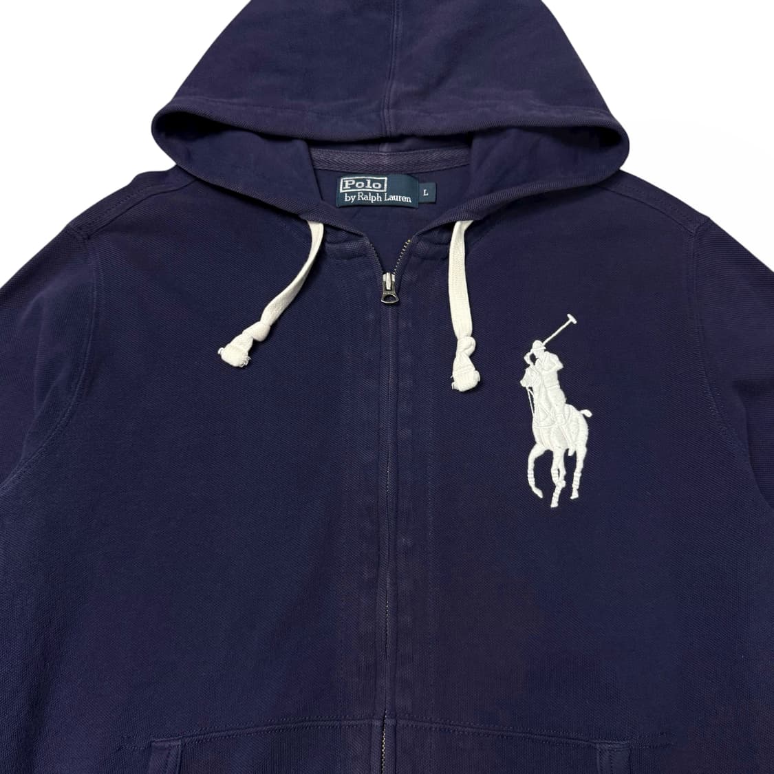 (L) 폴로 랄프로렌 빅포니 후드집업 네이비 상품이미지2
