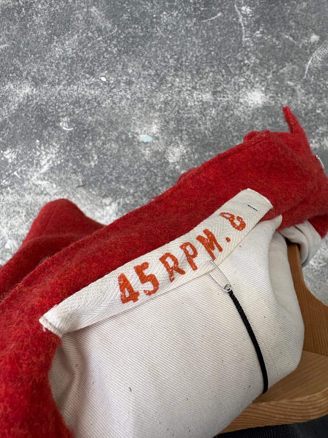 45RPM 울 스탠드 카라 자켓 상품이미지8