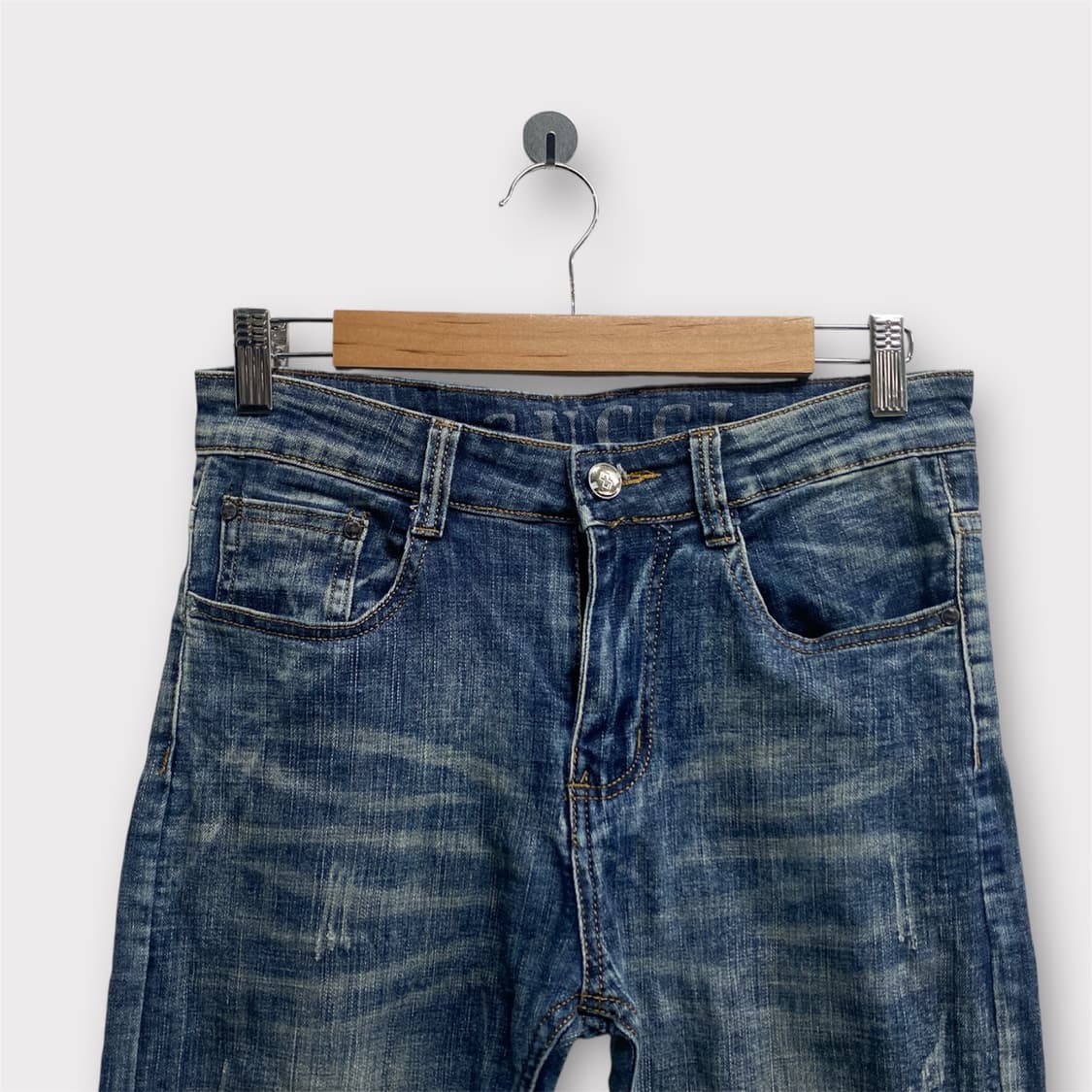 구찌 슬림핏 데님 청바지-29인치 상품이미지4