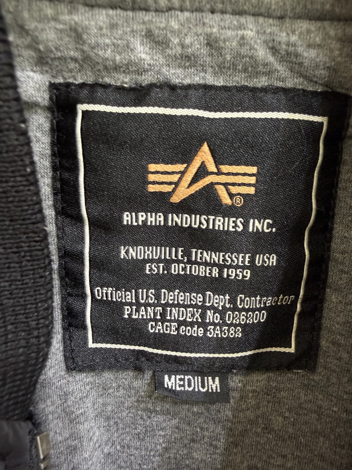 ALPHA INDUSTRIES 집업 자켓  상품이미지5