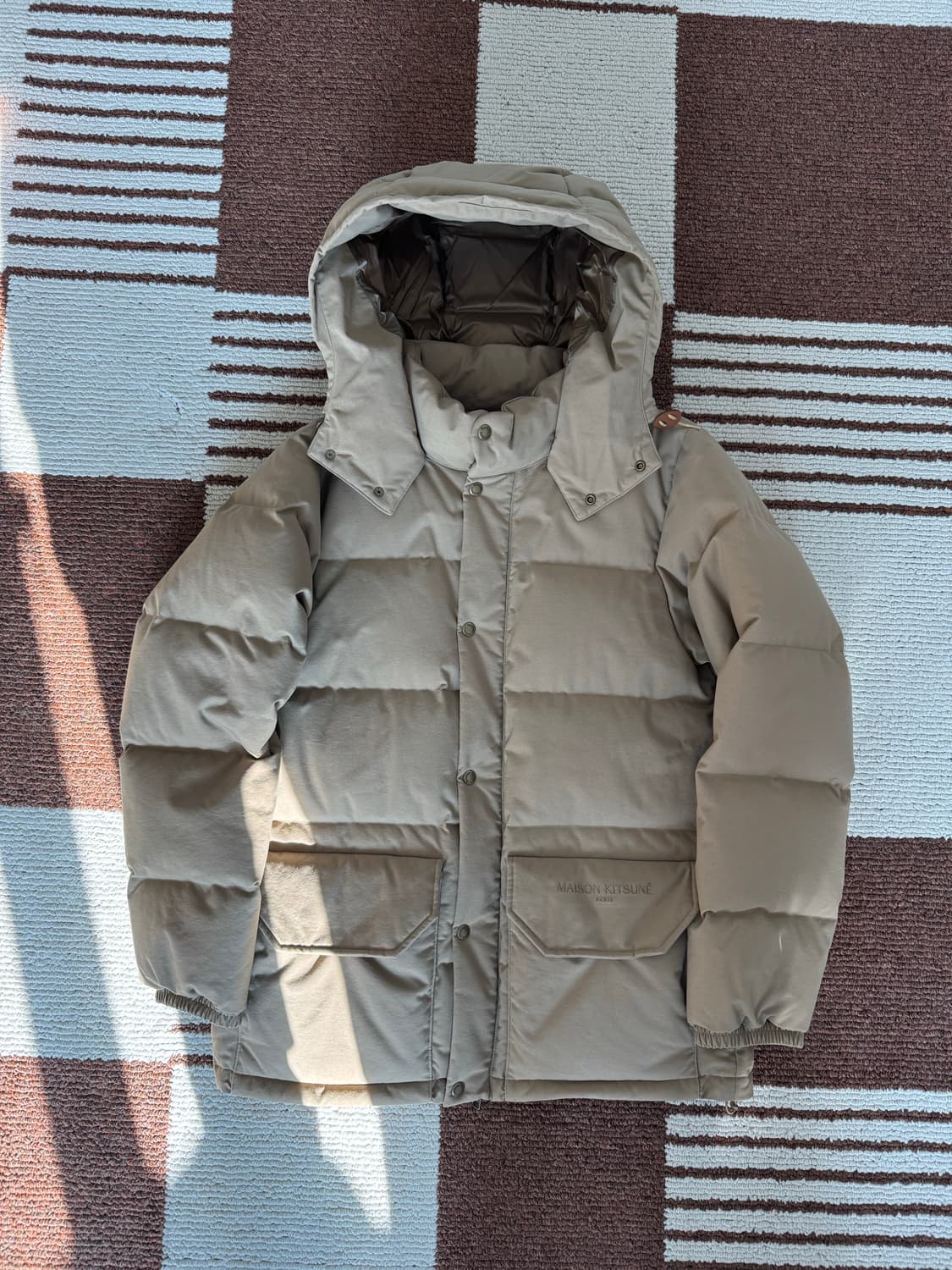 골드윈 goldwin x 메종 키츠네 필드 다운 자켓 패딩 상품이미지2