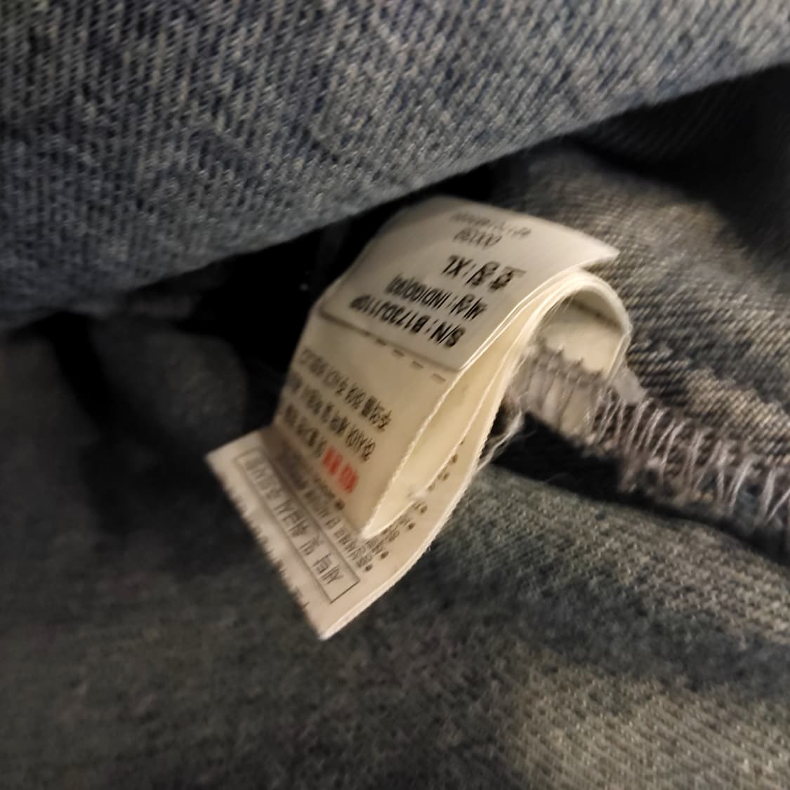 버커루 데님 빈티지 자켓 상품이미지4