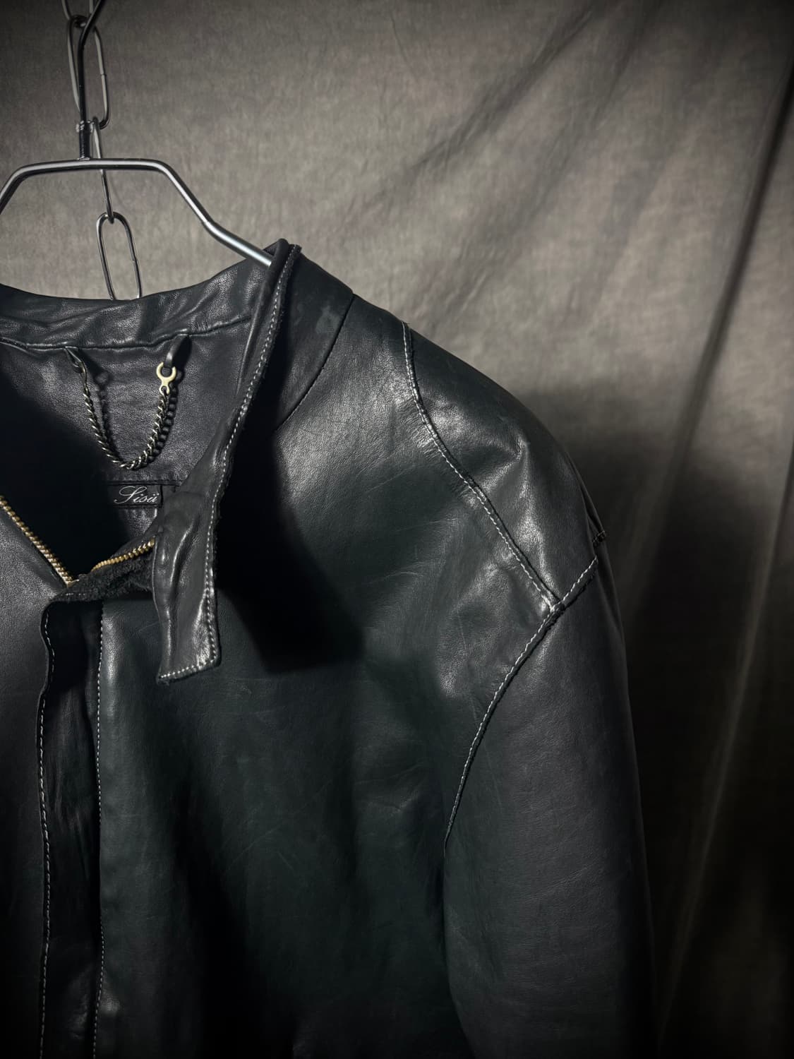 Sisii Lamb Leather Riders Jacket  상품이미지7