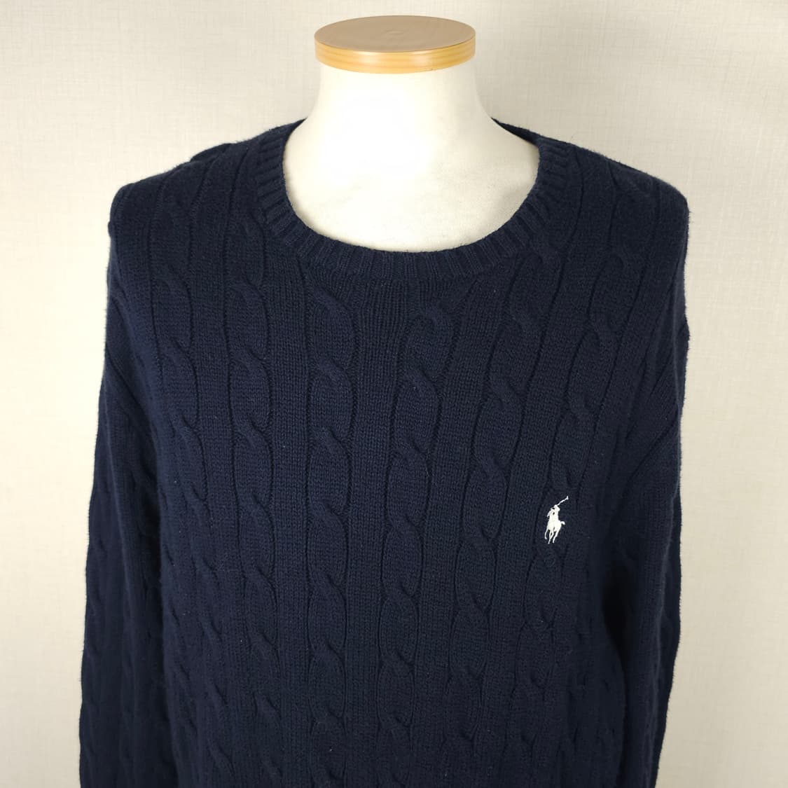 폴로 라운드니트티 남자105사이즈  상품이미지2