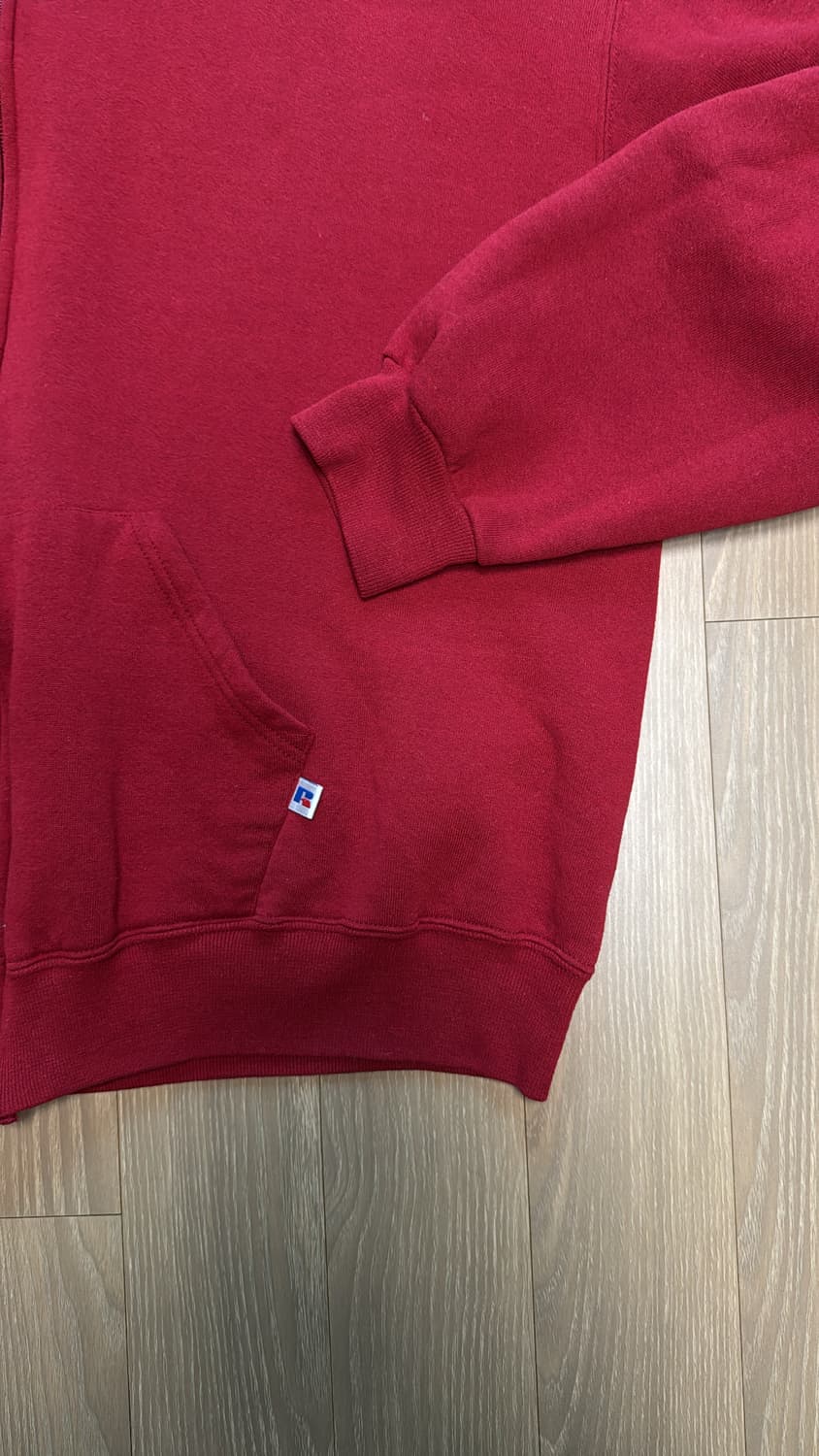 90s 러셀 애슬레틱 후드 집업 상품이미지4