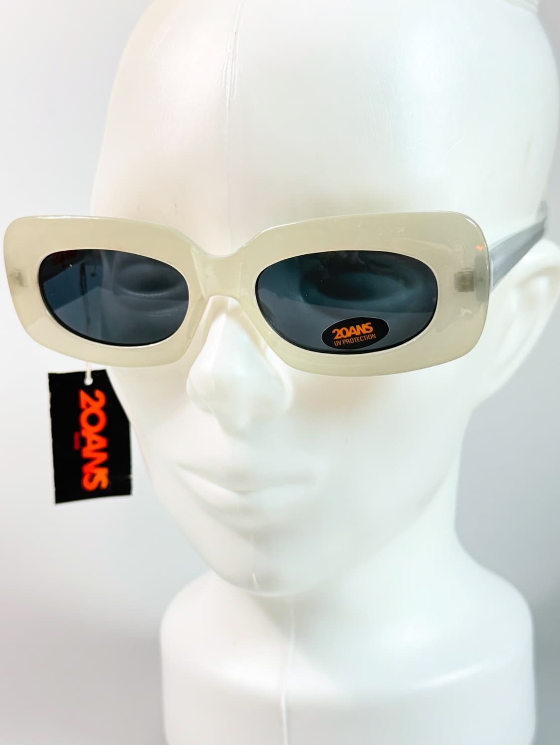 90s 일본제 20ANS 볼드 스퀘어 빈티지 선글라스 상품이미지8