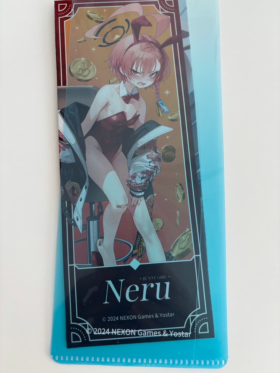 블루 아카이브 바니걸 뱃지 카드 세트 + 서비스 상품이미지3