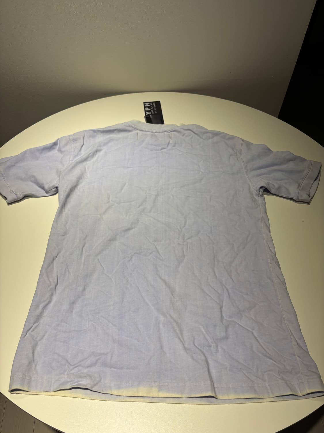 (미착용/떨이) LYPH 로봇 프린팅 티셔츠 블루 M 상품이미지3