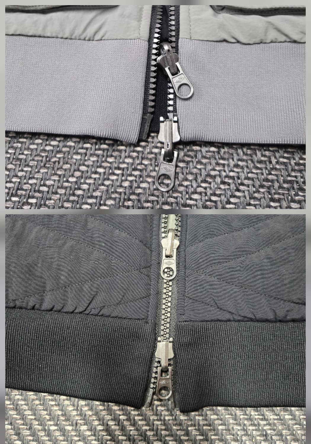 엄브로 24ss 공용 리버시블 퀼팅 패딩 봄버 자켓 양면 항공점퍼 상품이미지5