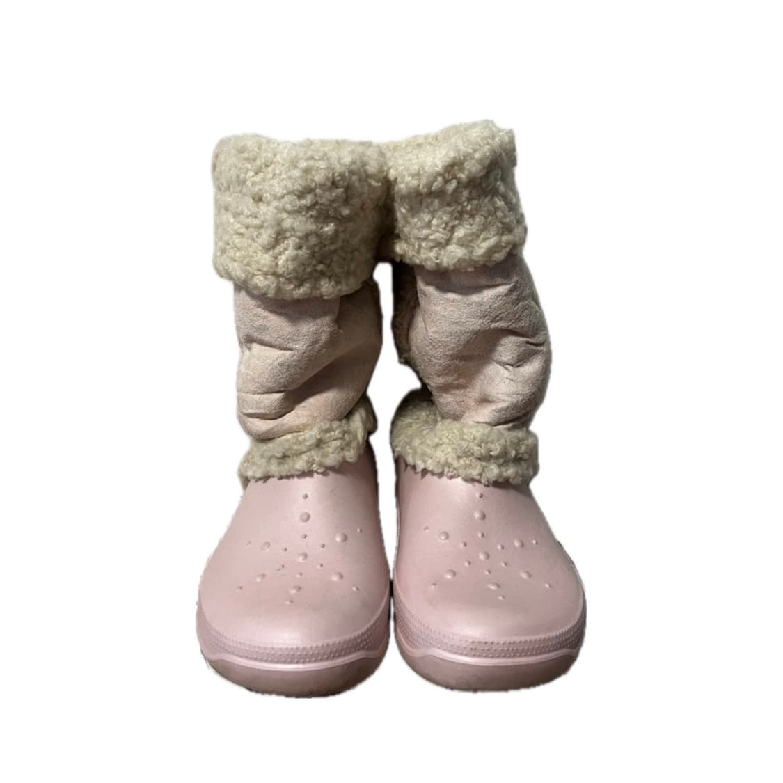 크록스 핑크 퍼부츠 상품이미지2