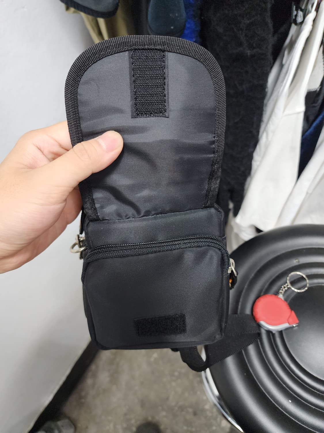폴로스포츠 블랙 미니백 상품이미지3