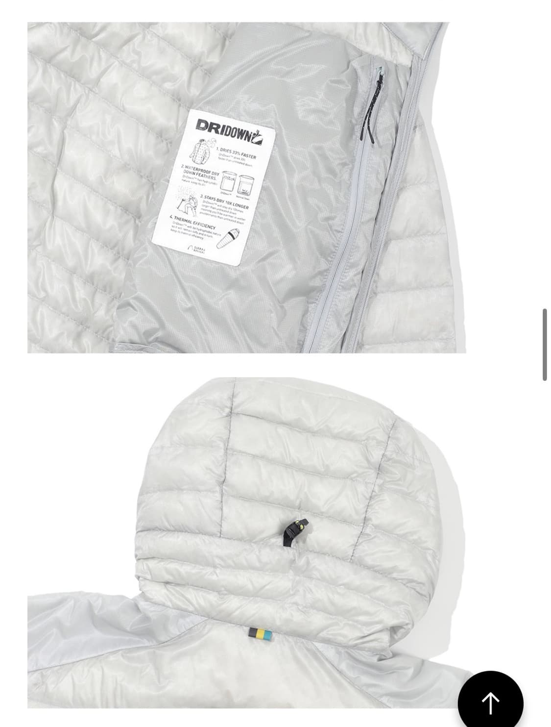 시에라디자인 초경량패딩 (새제품) 상품이미지4