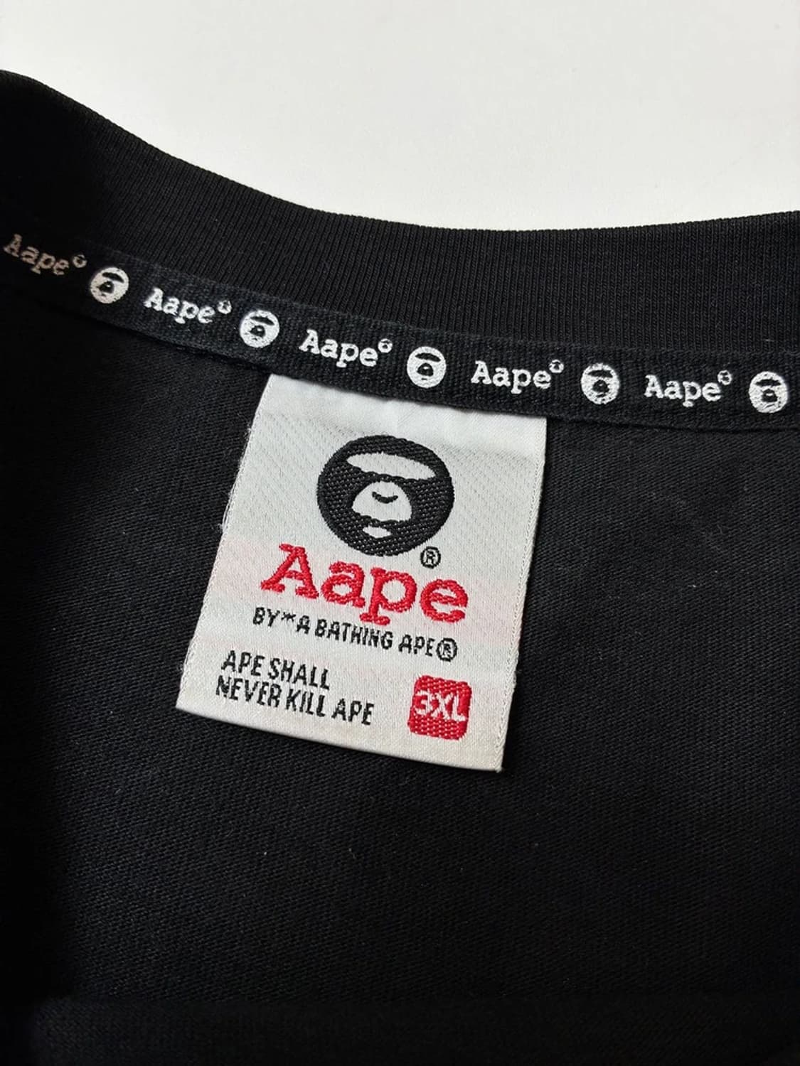 에이프 APE 시그니처 로고 반팔 티셔츠 PN8784 상품이미지9