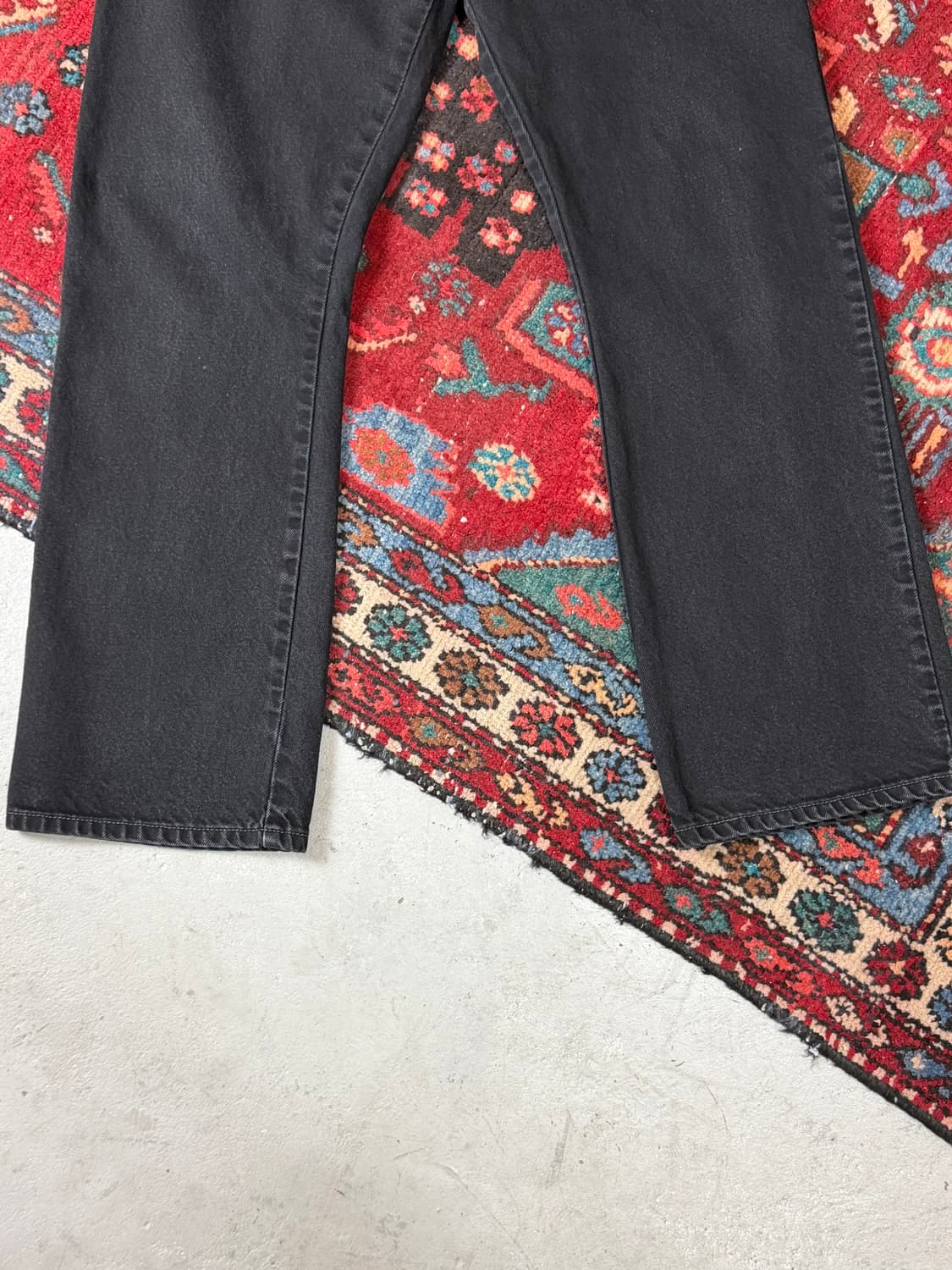 00's 리바이스 517 블랙 부츠컷 플레어진 상품이미지8