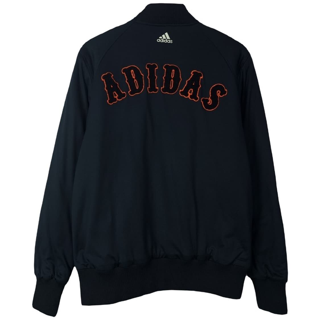 [아디다스] 뒷판 빅로고 블루종 자켓 블랙 M18417 상품이미지3