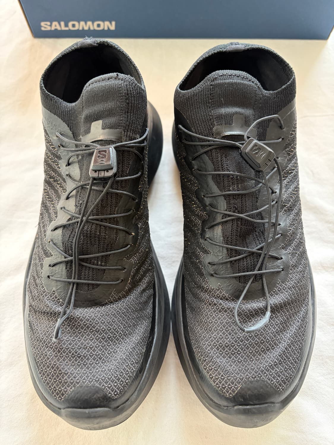 살로몬 x 꼼데가르송 옴므 펄사 플랫폼 블랙 Salomon CDG 상품이미지3