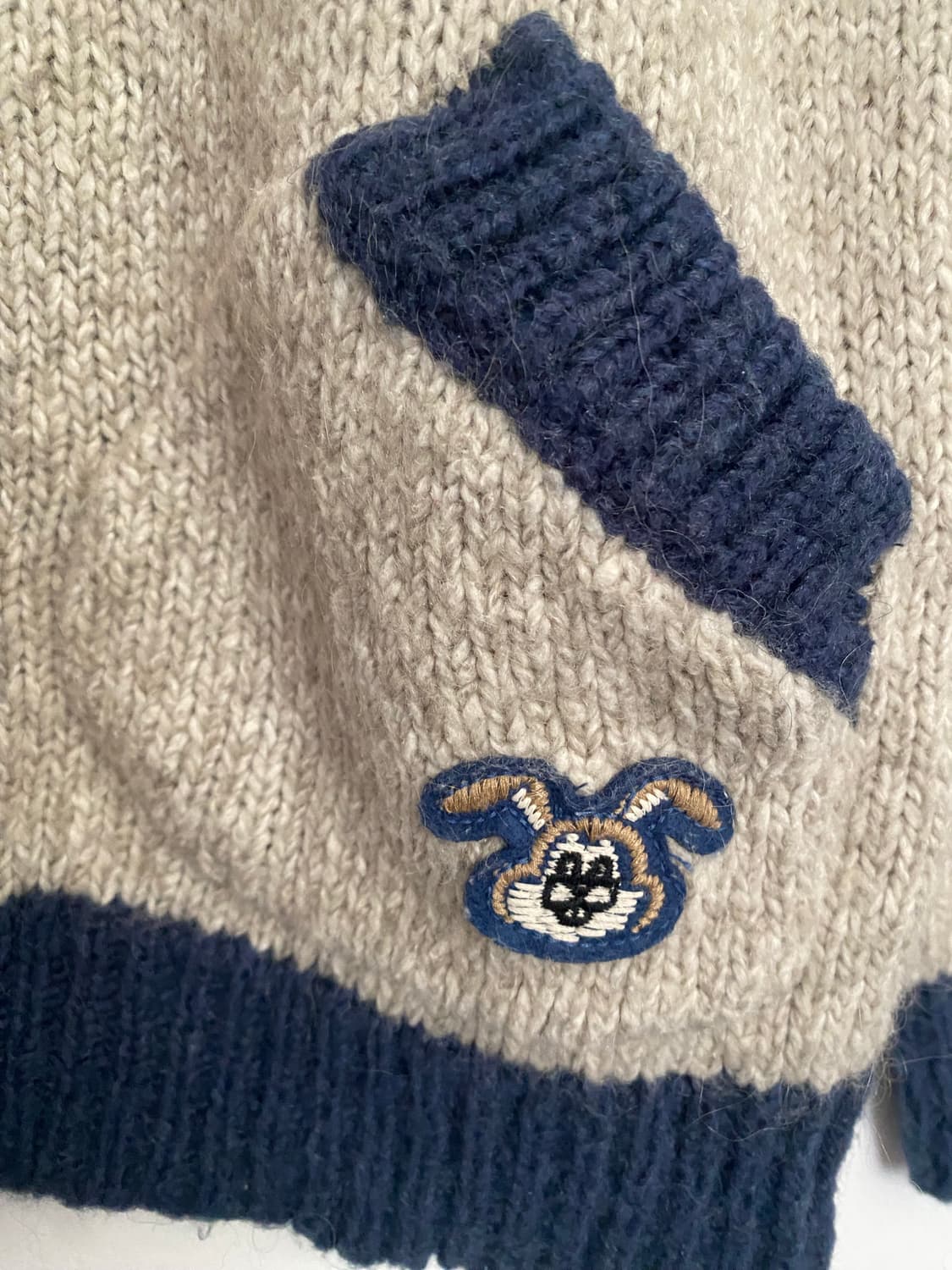 Rough natural charm 바니니트가디건 상품이미지3