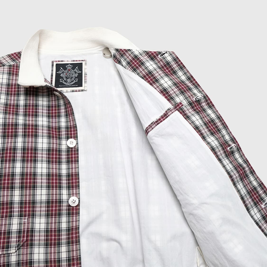 a-1 check blouson 상품이미지7