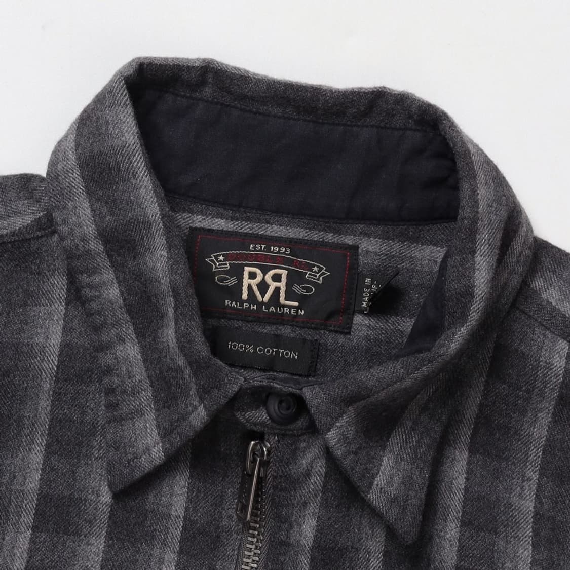 RRL 하프집업 체크 셔츠    상품이미지8