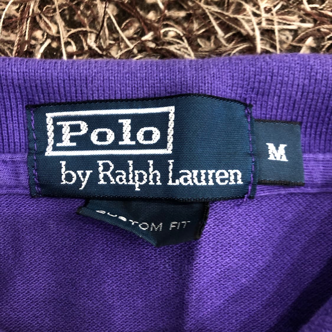폴로 랄프로렌 퍼플 카라 롱슬리브 긴팔 티셔츠 상품이미지4