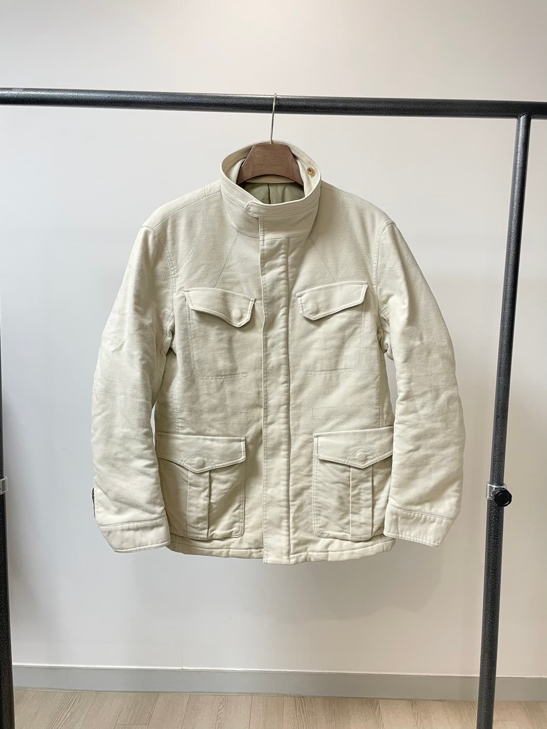 (100-102) Time 타임 m43 아이보리 자켓 상품이미지1