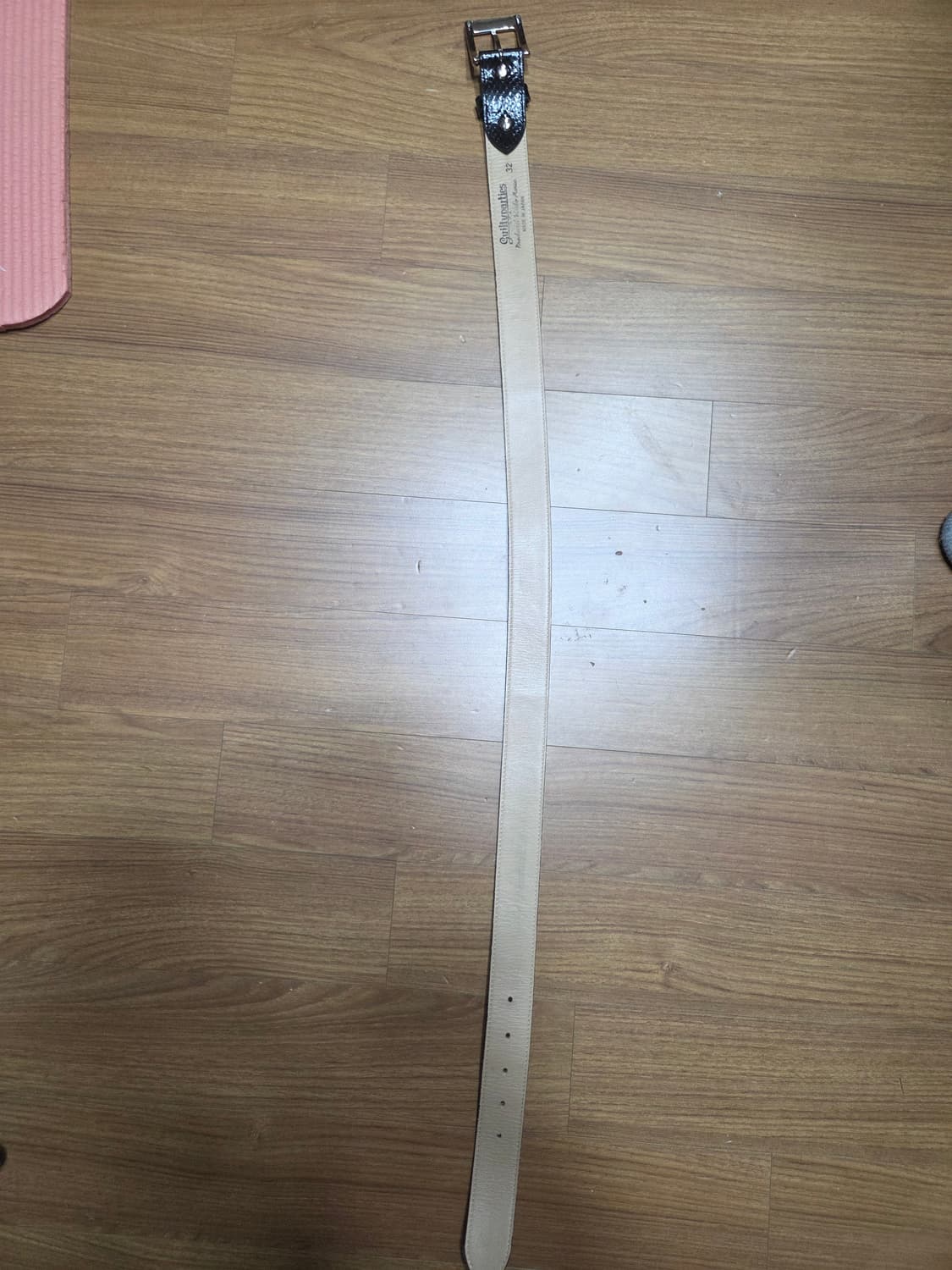 와코마리아 파이톤 레더 블랙 벨트 32 상품이미지7