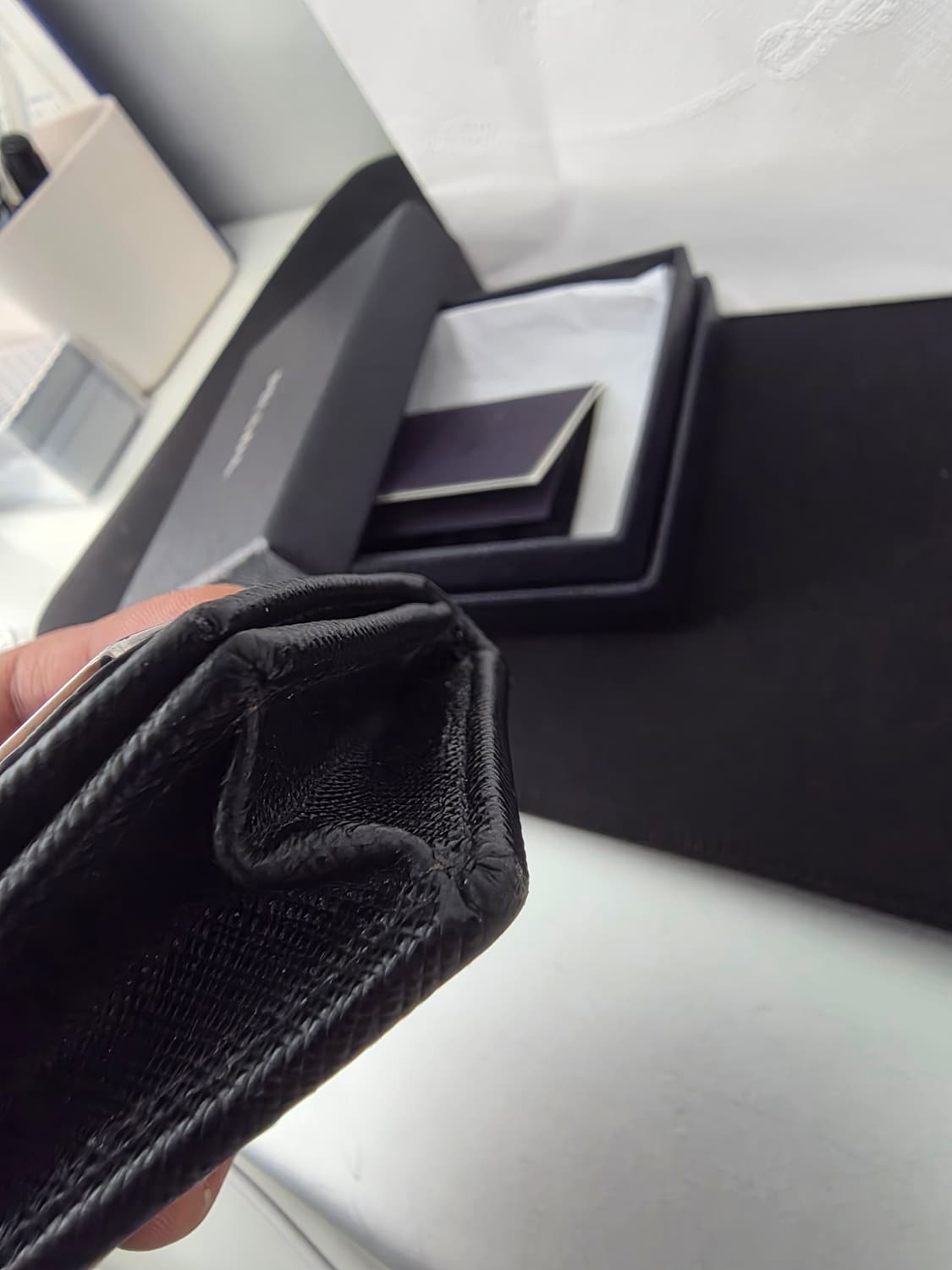 프라다 사피아노 명함카드지갑 상품이미지6