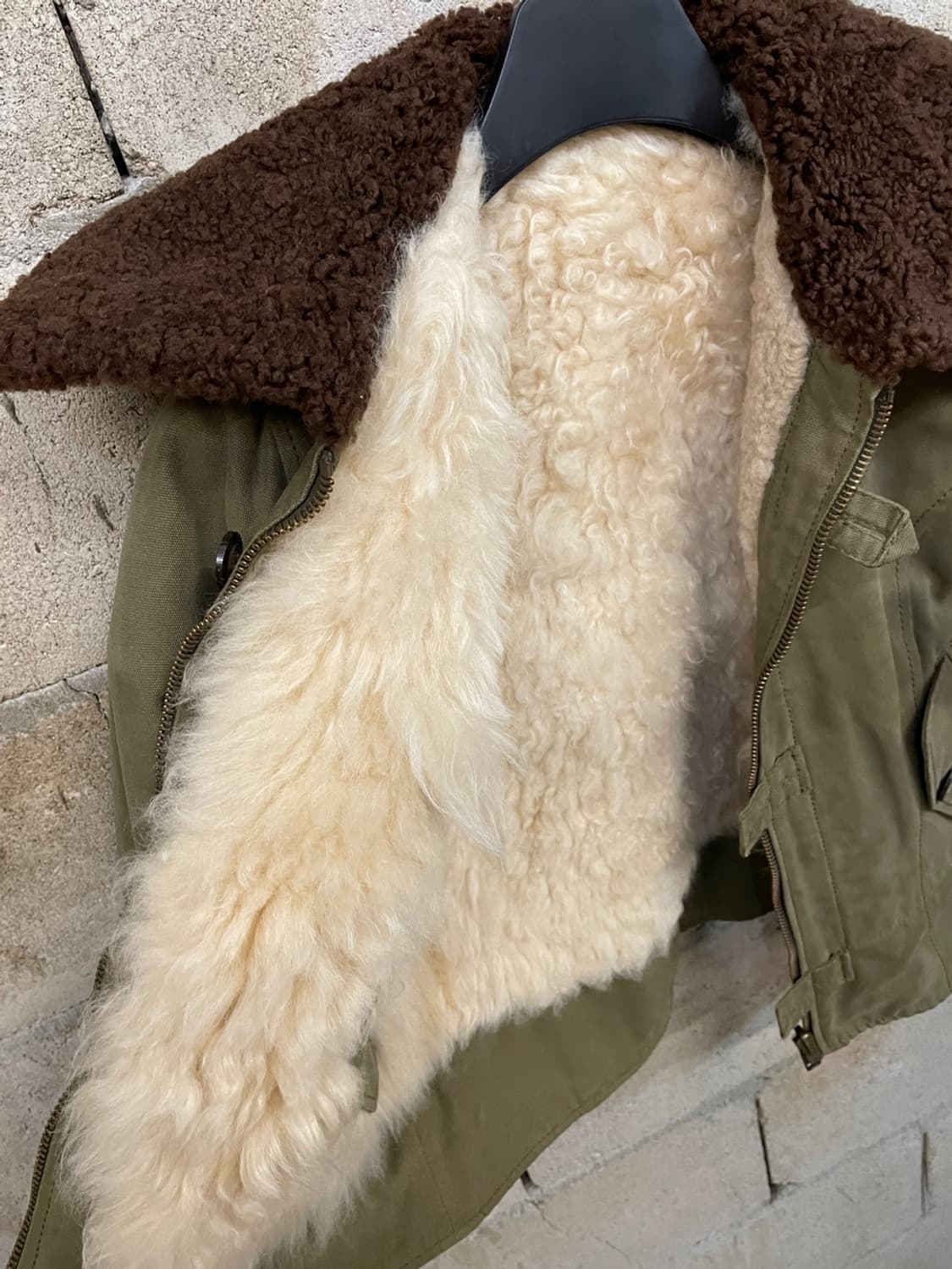 디젤 퍼 양면 자켓 상품이미지6